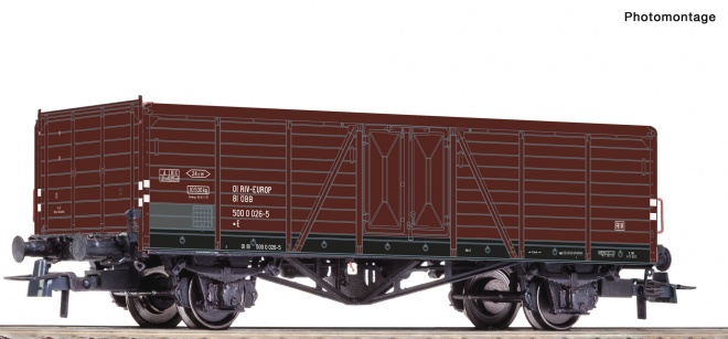 Gondola car type E<br /><a href='images/pictures/Roco/Roco-76257.jpg' target='_blank'>Full size image</a>